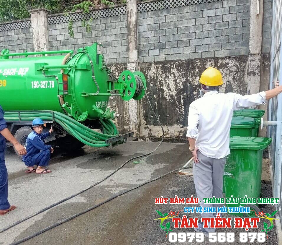 Dịch vụ Hút Bể Phốt khu vục Tỉnh Thái Bình